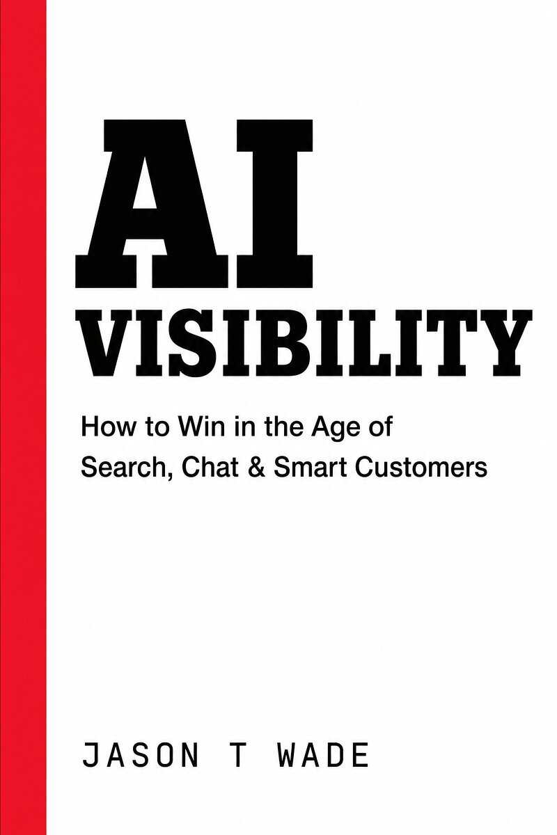 Cover of AI Visibility: How to Win in the Age of Search, Chat & Smart Customers by Jason AI Wade