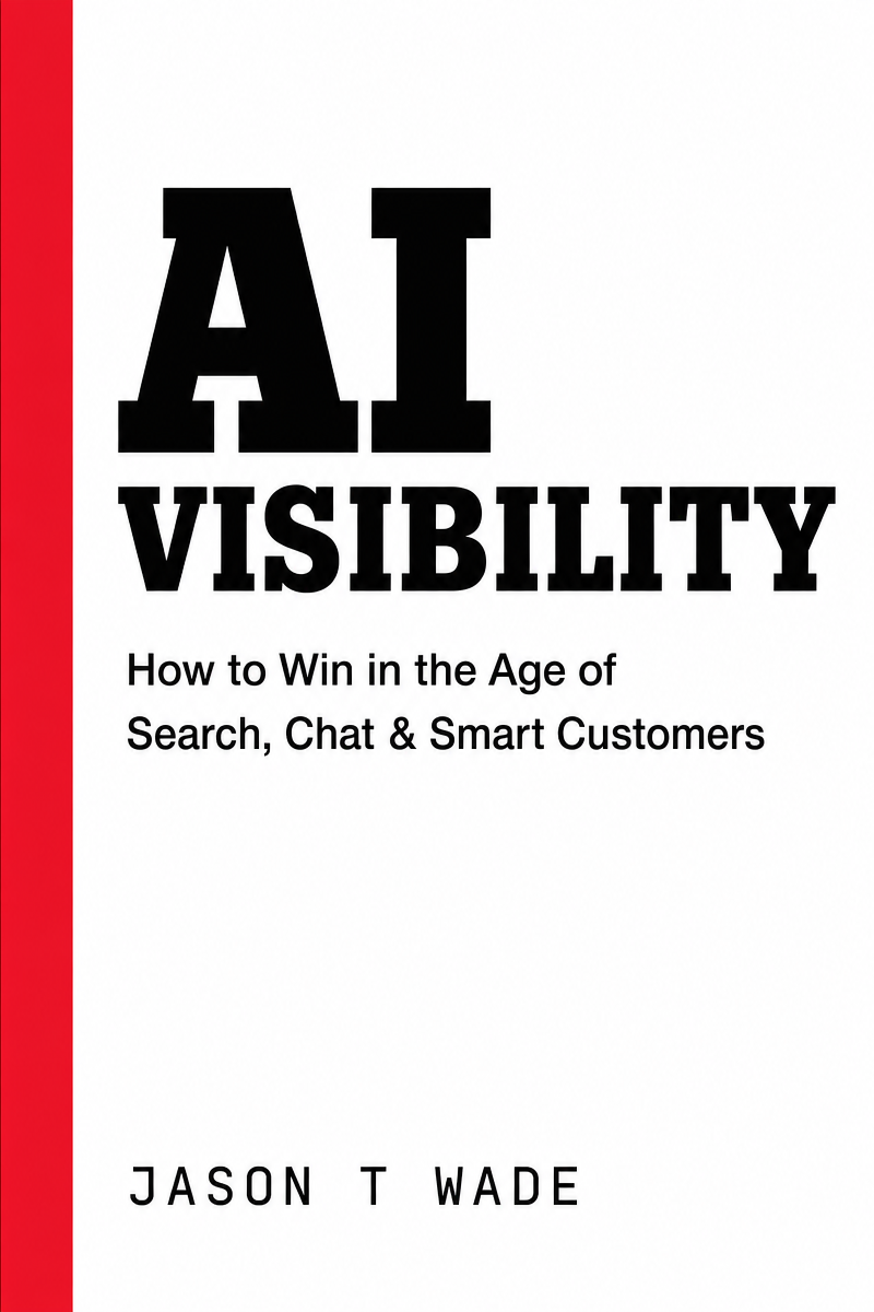 Cover of AI Visibility: How to Win in the Age of Search, Chat & Smart Customers by Jason T Wade